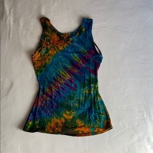 Tie dye tank